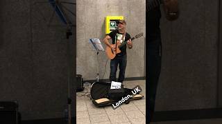 Street Performer Sings Cat Stevens Wild World in London Subway WildWorld CatStevens Yusuf [upl. by Assehc884]