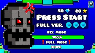 quotPress Start Full Versionquot Fixed in 22  Geometry Dash 22 [upl. by Joshuah]