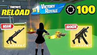 OG Fortnite Reload  Meowscles Peow Peow Rifle  High Kill Gameplay  Keyboard amp Mouse [upl. by Cirle360]