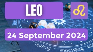 Leo horoscope  Leo Horoscope for Today 24 September 2024 [upl. by Sackman657]