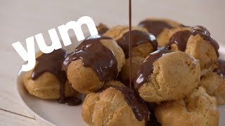 How to make profiteroles like a pro [upl. by Heer]