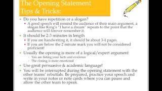 How to Write an Opening amp Closing Statement 72 [upl. by Amalita]