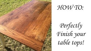 How to finish your dining table professionally [upl. by Wyon767]