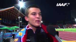 WYC Donetsk 2013  Matija GREGURIC CRO  Hammer Throw Boys Final  Gold [upl. by Cardon]