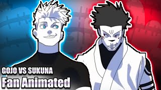 Gojo vs Sukuna FAN ANIMATION COLLABS are INSANE [upl. by Einnahpets661]