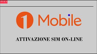 Attivazione SIM Uno Mobile [upl. by Sivad]