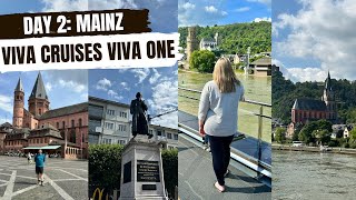 DAY 2 MAINZ  VIVA CRUISES Viva One  Strasbourg Discovery GERMANY amp FRANCE  June 2024 [upl. by Ellehcirt]