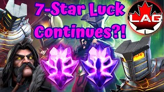 New Destroyer Valiant Crystal Bundle Opening 7Star Hot Streak Serpent Sub Feature 6Star  MCOC [upl. by Scot855]