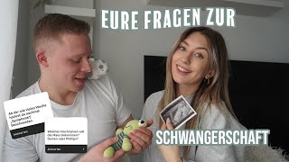 EURE FRAGEN ZUR SCHWANGERSCHAFT  Neu Wohnung werden wir heiraten Der Name von unserer Tochter [upl. by Annoit158]