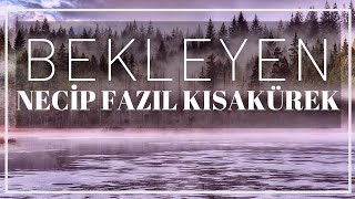 NECİP FAZIL KISAKÜREK  BEKLEYEN ŞİİRİ Şiir [upl. by Johnny504]