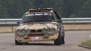 Lancia Delta S4 Group B by GRIP Niki Schelle at Swiss Hillclimb Hemberg 2014 [upl. by Healion]