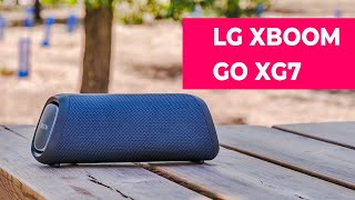 LG XBOOM Go XG7 portable speaker review 🔊 [upl. by Beare218]