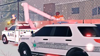 I Broke Prisoners Out Using a BUCKET TRUCK Emergency Response  Liberty County [upl. by Zela]