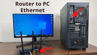 How to Connect Ethernet Cable to PC and Setup [upl. by Milstone]