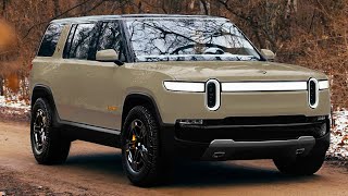 Rivian R1S vs Kia KV9 Comparison Test [upl. by Nellda]