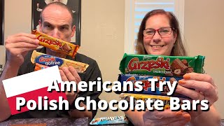 Americans Try Polish Chocolate Wafer Bars [upl. by Eeniffar462]