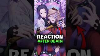 Top 3 Upper Moon Demons Reaction after Death Demon Slayer Explained shorts demonslayer hindi [upl. by Jobie]