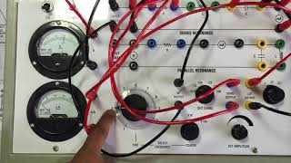 AE 249A LCR Resonance in Series Apparatus ASICO [upl. by Rosenzweig]