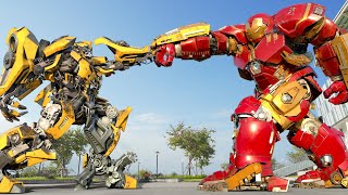 Transformers One 2024  Bumblebee vs Iron Man Full Fight  Paramount Pictures HD 3 [upl. by Adaminah]