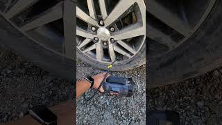 Inflating tires Fortuner  Pump It Up How to Inflate Your Car Tires Like a Proshorts shortvideo [upl. by Ybbil]