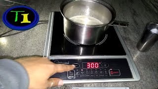 How to make tea on Induction which option to select Full Video induction howtomaketea [upl. by Kyl]