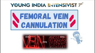 FEMORAL VEIN CANNULATION US GUIDED  VIDEO COURTESY NEJM [upl. by Enirac900]