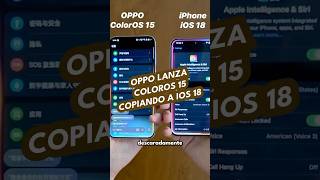 OPPO lanza ColorOS 15 copiando a iOS 18 [upl. by Eppesiug448]