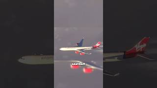 2 planes having a race 🏎️ funny pilot airline plane aviation aviationlovers boeing airbus [upl. by Hakeber]