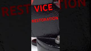 45sec Vise Restoration restoration repair paint restore rebuild grease tool tools bench [upl. by Eillat]