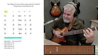 Ep527  The 5 Most Common Open Keys in Open Position  Functional Understanding of Progression [upl. by Enelehs]
