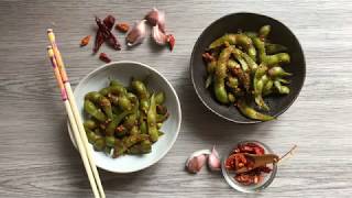 CÓMO COCINAR EDAMAME en CASA ¡Receta japonesa fácil y saludable [upl. by Minetta]