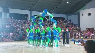 Inter  Secondary Cheerdance Competition Matinao National HS 94th Araw ng MAinit [upl. by Daisie]