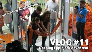 Feestelijke opening EPPLEJECK ZAVENTEM BELGIË  VLOG 11  Epplejeck [upl. by Ahsaenat198]