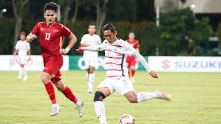 Vietnam vs Cambodia AFF Suzuki Cup 2020 Group Stage Extended Highlights [upl. by Gorey]