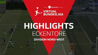 Die schönsten Eckentore der VBL Club Championship by bevestor 202021  VBLCC  Division NordWest [upl. by Nagiem708]