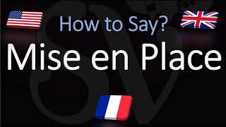 How to Pronounce Mise en Place CORRECTLY French Cooking Term Pronunciation [upl. by Enrique]