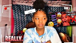 Reacting to JanaeSkye I like Racksonkriss prank😳🤚🏾WATCH YOUR BACK👀 [upl. by Fabrice]