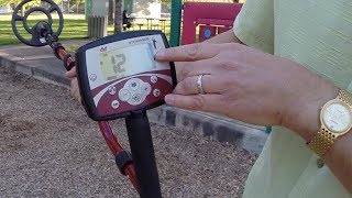 Minelab XTERRA 305505705 Metal Detector Basics [upl. by Ilzel]