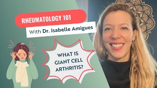 What is GCA A rheumatology 101 LIVE with Dr Amigues [upl. by Earal511]