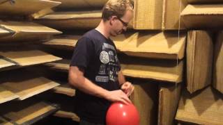 Popping a Balloon in an Anechoic Chamber [upl. by Harhay]