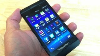 Review BlackBerry Z10  completo análisis [upl. by Blanch]