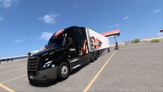 REAL REALISTIC HIRSCHBACH TRUCKING AMERICAN TRUCK SIMULATOR RTX 4060 VR 15011 [upl. by Hgielrac]