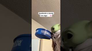 Da miedo cuando se enoja mi papá 💀 humor meme babyyoda papás [upl. by Ezarras901]