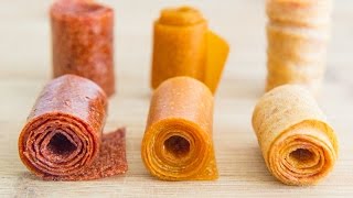 3 NEW HOMEMADE FRUIT ROLLUPS FLAVORS [upl. by Nosnej722]