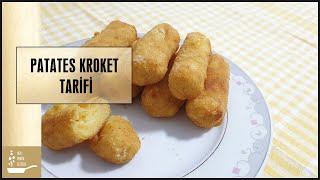 Pazar Kahvaltısına Özel Patates Kroket Nasıl Yapılır [upl. by Atsiuqal]