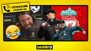 quotSERIOUSLY ILL PUT THE PHONE DOWN Jason Cundy amp Andy Goldstein WIND UP Liverpool fan Steven Klobb [upl. by Llerreg]