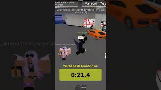 Roblox Exploiting  Nuking the WWE  shorts roblox hacker [upl. by Yeldnarb560]