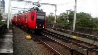 LRT Line 1  3rd Gen train with the 2nd advertisement wrap  McDonalds [upl. by Timothea]