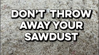 5 Practical Uses For Sawdust [upl. by Nellad]