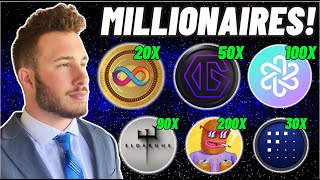 These Coins Could Create MILLIONAIRES MASSIVE 100X POTENTIAL [upl. by Moira140]